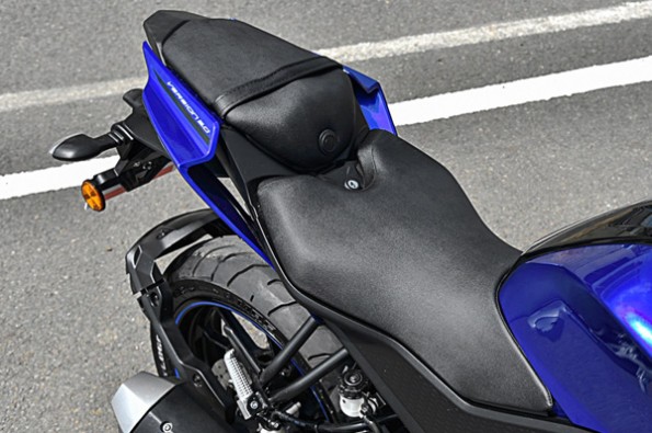 The aerodynamic scoops look sporty.