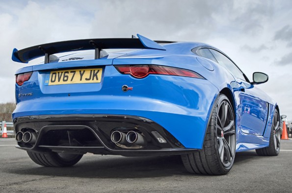 Increased aero on the SVR.