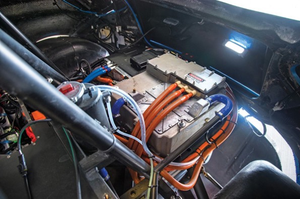 The 460hp electric motor.