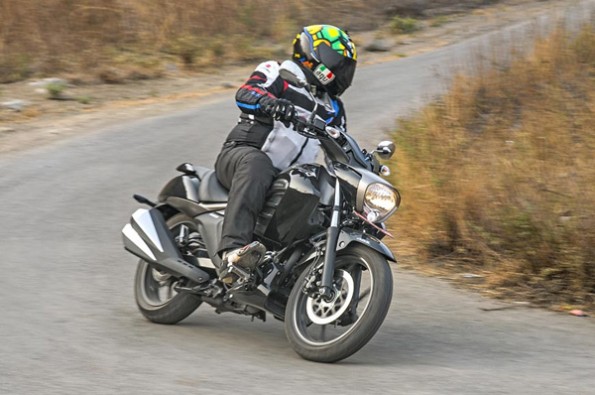 The Intruder offers more room for larger riders.