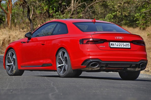 The car gets a larger diffuser and exhaust tips.