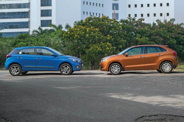 Both cars have similar profiles.