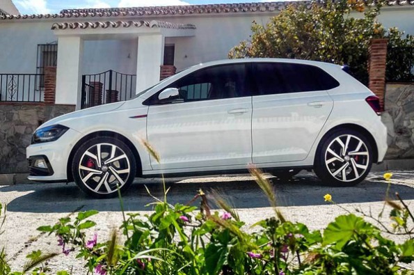 The car has sharper lines on the outside.