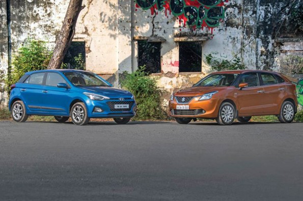 The facelifted i20 looks newer.