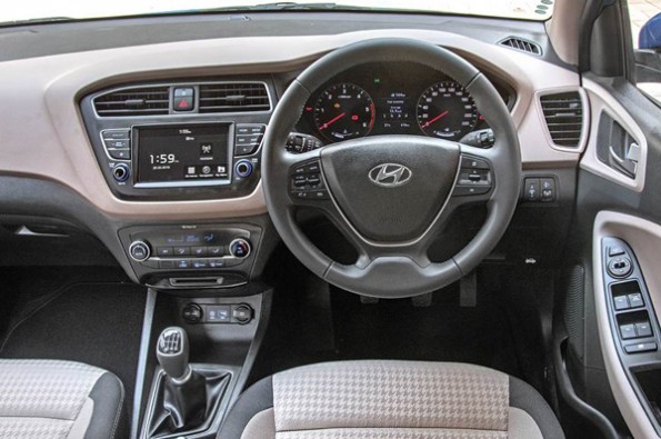 The interior looks simple but has quality.