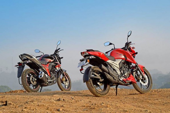 The RTR has sharper lines all around.