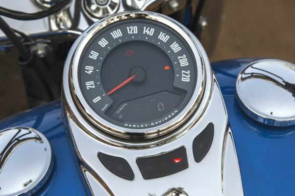 Chrome bits cover many surfaces.