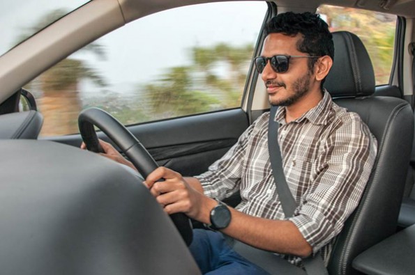 The front seats offer good support.