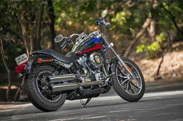 The bike looks like a classic cruiser