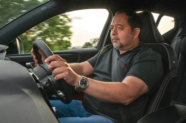 The SUV feels energetic and has a strong mid-range.