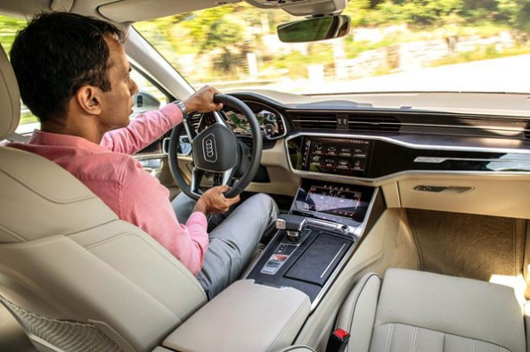 The interior in the A6 is good place to be.