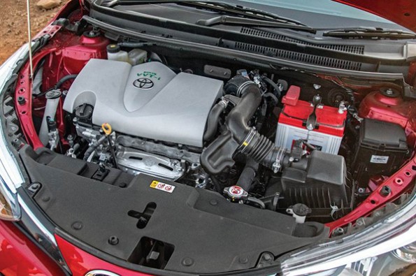 The 1.5 litre motor also seen in the Etios.
