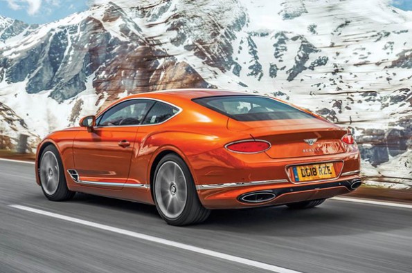 The rear looks unique thanks to the tailights.