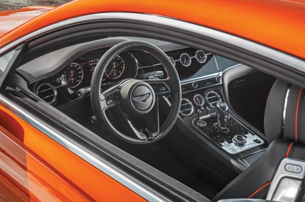 The interior is classy like always.