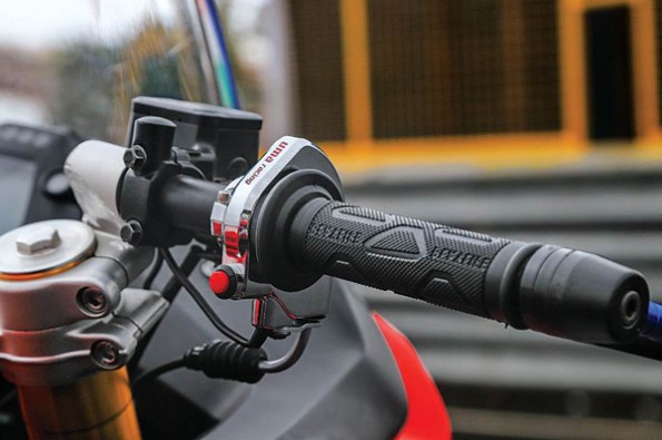 The quick-throttle improved the acceleration.