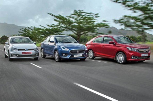 Amaze vs Dzire vs Ameo diesel-automatic