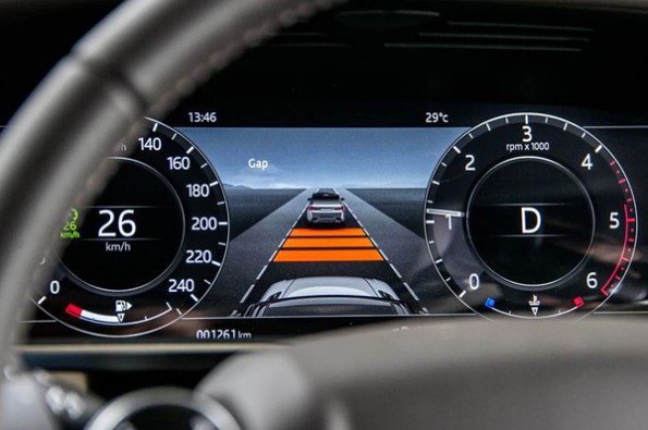 The screen displays all of the valuable information.