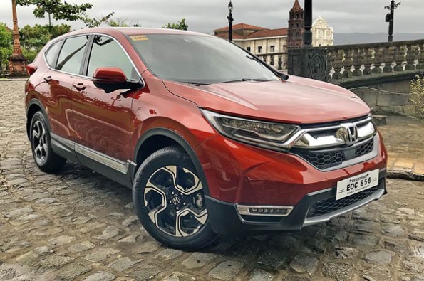 The new CR-V has a much wider stance.