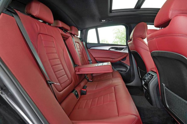 The rear seats offer good levels of support and comfort.