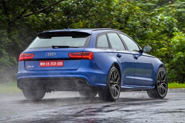 The rear of the car sticks to the ground at all times.