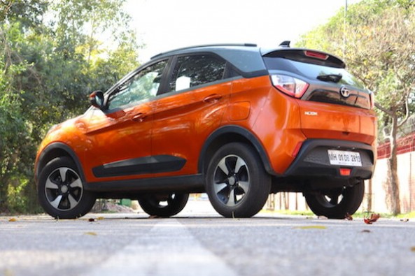 Tata Nexon Rear Profile