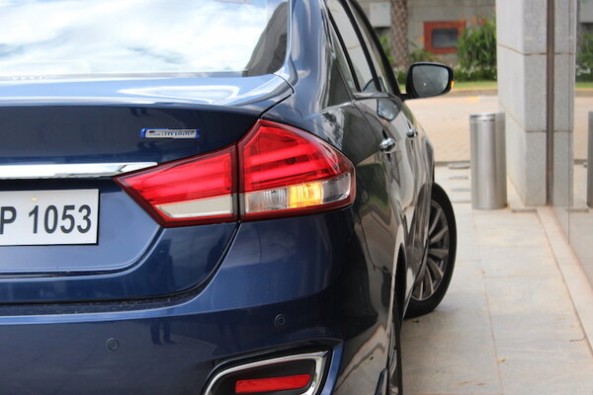 Blue Color Maruti Suzuki Ciaz Tail Lamps