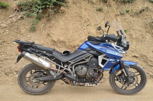 Triumph Tiger 800 xRx Side Profile 