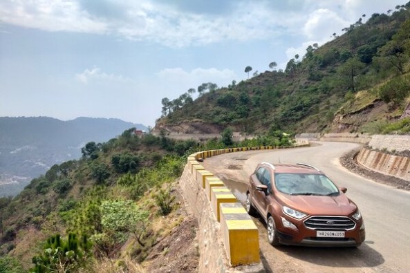 Copper Color Ford EcoSport Front Profile