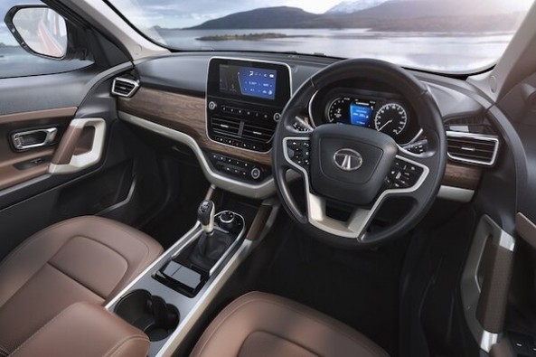 Tata Harrier Front Seats and Steering Wheel
