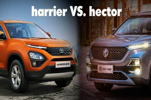 Tata Harrier vs MG Hector