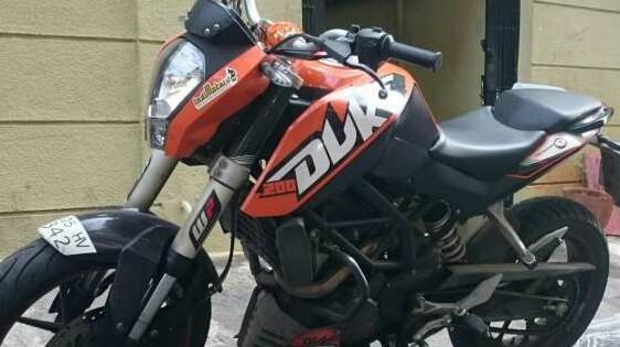 KTM Duke 200cc 2012