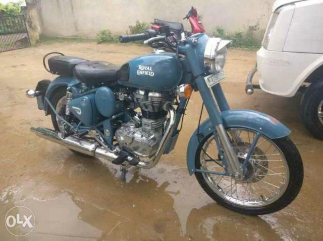 Royal Enfield Classic Squadron Blue 500cc 2016
