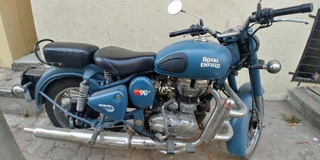 Royal Enfield Classic Squadron Blue 500cc 2016