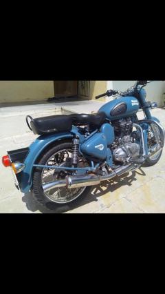 Royal Enfield Classic Squadron Blue 500cc 2016