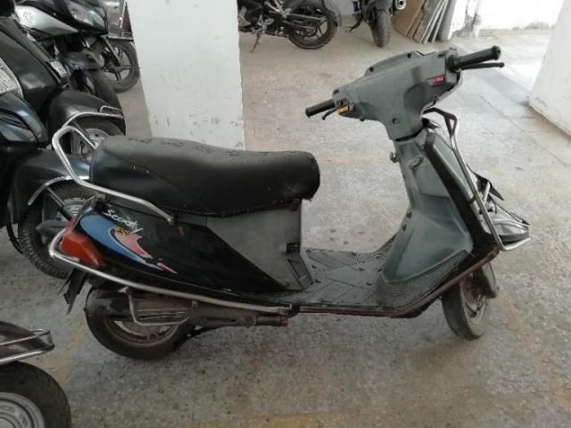 Tvs scooty old online model