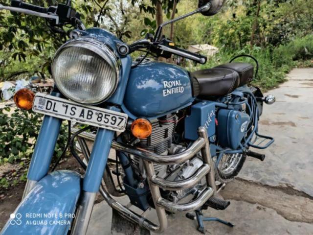 Royal Enfield Classic Squadron Blue 500cc 2017