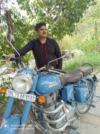 Royal Enfield Classic Squadron Blue 500cc 2017