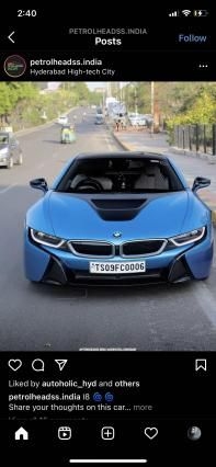 BMW i8 Hybrid 2018