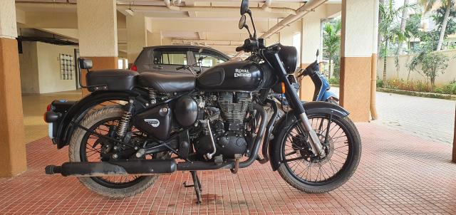 Royal Enfield Classic Stealth Black 500cc 2018