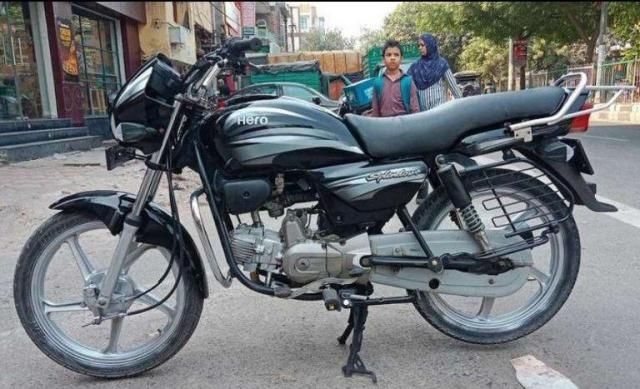 Hero Splendor Plus Self Alloy 100cc 2018