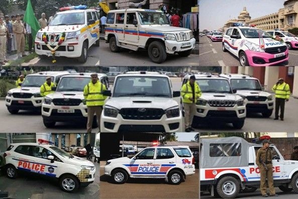 Top Police Cars in India