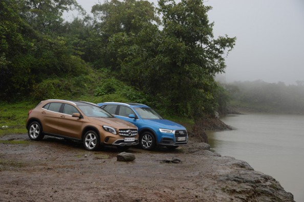 Mercedes Benz Gla 220d Vs Audi Q3 35tdi Droom Discovery
