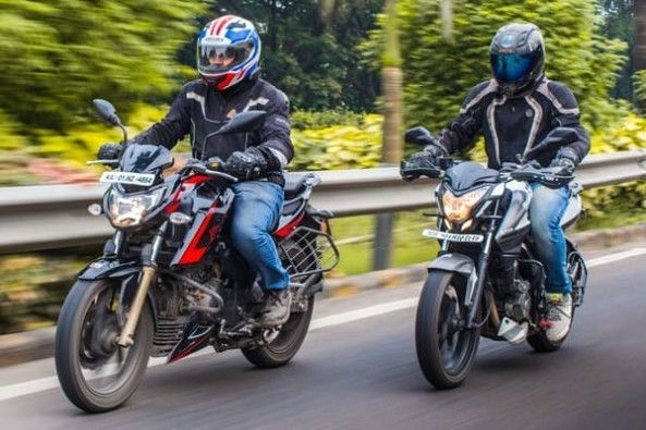 Pulsar's engine has better top-end power than the Apache 200