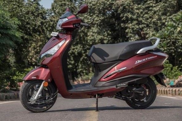 The Destini has very comfortable ergonomics just like any other scooter