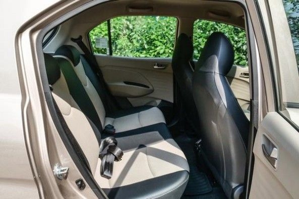The rear seats offer good support and the cabin feels roomy