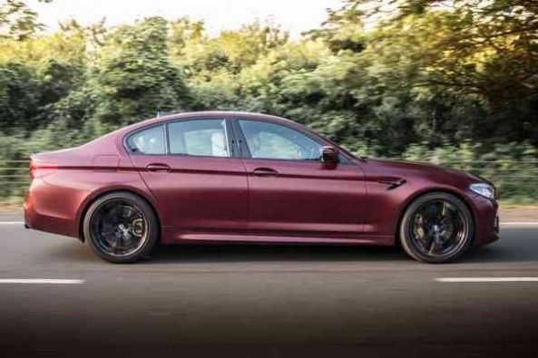 The M5 can transform from a cruiser to a sports car in a fraction of a second