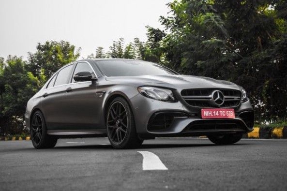 The huge air-intake along with the AMG badge give it a sporty appeal