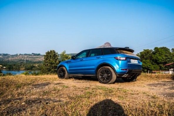 The Evoque still grabs attention on the road