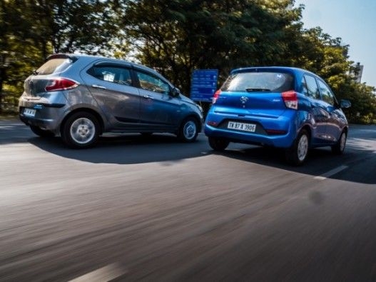 The Tiago's engine is not very responsive and lacks the punch