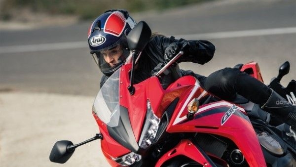 The CBR500R has a good ride and handling balance